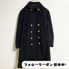 古着 used　米海軍　長袖トレンチコート　US NAVAL ACADEMY ミリタリー　レトロデザイン　秋冬服