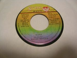 ★Reggae 45★WAYNE WONDER/MAMA