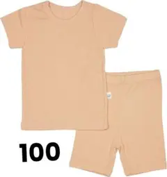 キッズ 半袖 サマーパジャマルームウェア ベビー服 上下セット100サイズ