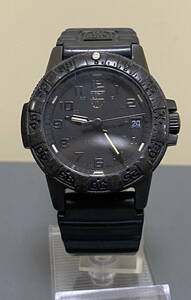 ジャンク扱い　LUMINOX LEATHERBACK SEA TURTLE 0300 SERIES Ref.0301　ルミノックス　レザーバックシータートルジャイアント0300