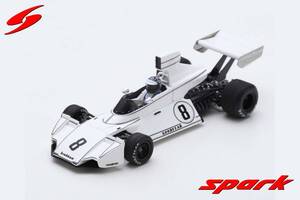 ■スパークモデル 1/43 1974 ブラバムBT44 #8 R.フォン・オペル スウェーデンGP