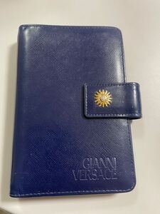 1円 未使用品 超美品 ベルサーチ　GIANNI VERSACE スケジュール帳 手帳カバー 1409-2