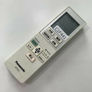 C1F441 【送料１８５円】エアコン リモコン / Panasonic パナソニック A75C4437 動作確認済み★即発送★