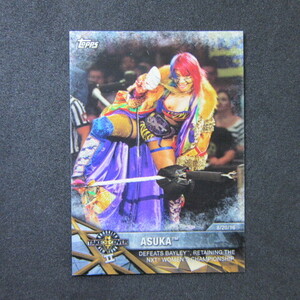 2017 Topps WWE Women’s Division #NXT-21 Asuka 