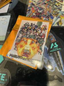 NARUTO THE GALLERY 歴代宣伝ビジュアル コレクション ランダムクリアステッカー 09