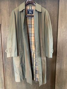 Burberrys Coat 玉虫色 ステンカラーコート バーバリージャケット 当時物 昔の品 レトロ アンティーク ビンテージ デッドストック アウター