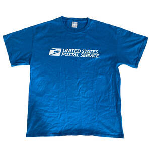 USPS / UNITED STATES POSTAL SERVISE / COMPANY Tシャツ PORT&COMPANY L【Truckfield ヴィンテージ＆レギュラー】