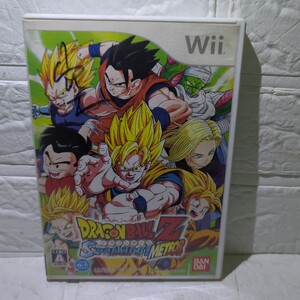 空箱として販売。ソフトなし。取扱説明書なし。【Wii】 ドラゴンボールZ Sparking！ METEOR