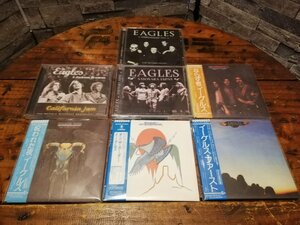 ■CD 5000円以上で送料無料!!■EAGLS　イーグルス　国内盤・紙ジャケ・紙ジャケットを含む CD 7枚セット　1588