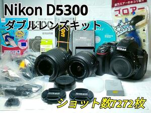 ☆美品☆Nikon ニコン D5300 ダブルレンズキット