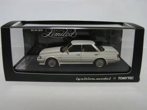 イグニッションモデル×トミーテック 1/43 Toyota MARK II GRANDE LIMITED TWINCAM24 Pearl White マークⅡ グランデ リミテッド パール