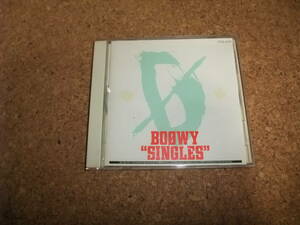 [CD][送料無料] 1988年盤 旧規格 CT32-5370 BOOWY SINGLES