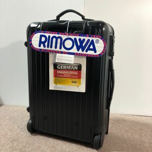 美品 未使用 RIMOWA リモワ ANA キャリーケース スーツケース 2輪 旅行 出張 コレクション 収納 黒 ブラック