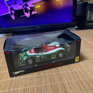 ホットウィール　エリートモデル1/18フェラーリ333SP 1999 フェラーリレーシングモデル！ミニカー　モデルカー！