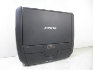 ALPINE アルパイン 12.8インチ フリップダウンモニター RXH12X2-L-B デリカ D5 CV1W ステー付き 動作確認済み 中古