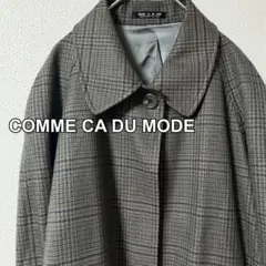 【COMME CA DU MODE コムサデモード】チェスターコート チェック