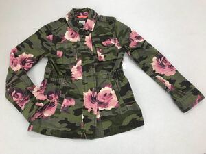 ★ＧＡＰ★新品★コート★迷彩★花柄入★140★綿コート★ギャップ★ジャケット・コート★2-1