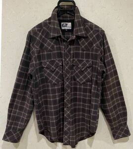 ＊エンジニアドガーメンツ Engineered Garments ネペンテス チェック ウエスタンシャツ トップス 米国製 M 　　　　　　　 BJBB.A