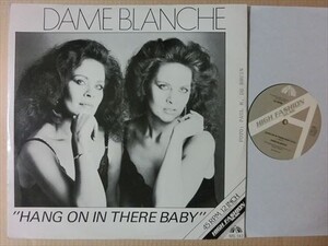 Johnny BristolをカバーDame Blanche幻想的モダンソウルHang On In There BabyダッチソウルBen Liebrand Pro.フリーソウル