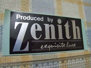 Zenith/ゼニス/元祖/ステッカー/シール/大 ※ ヤフーショッピングストア/レア物商会・健美堂でも大量出品中！