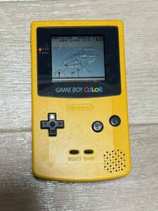 Nintendo GB GBC 本体 ゲームボーイカラー イエロー ニンテンドー 任天堂 GAME BOY COLOR 送料無料