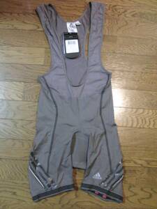 アディダス Adidas Go Adistar bib shorts Iron Grey ゴー　アディスター　ビブショーツ　グレー　XS