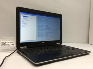 ジャンク/ Dell Latitude E7240 Intel Core i7-4600U メモリ4.1GB SSD256.06GB 【G23468】