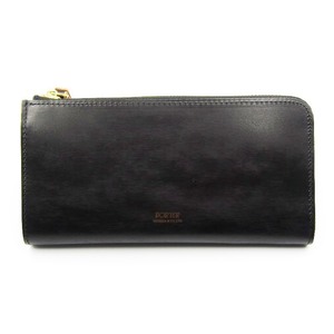 美品 PORTER ポーター 長財布 フィルム 187-01347 FILM WALLET ウォレット 牛革 L字ファスナー ブラック 黒 24003570