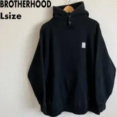 00s美品 BROTHERHOOD ヘビーウエイト オーバーサイズパーカーY2K