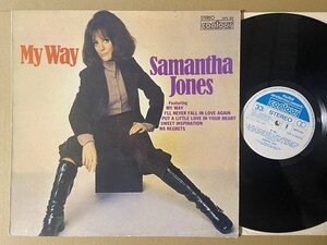 試聴 艶 グルーヴィーポップ Today Without You, Cilla Black Sweet Inspirationカバー他 Samantha Jones My Way LP オルガンバー