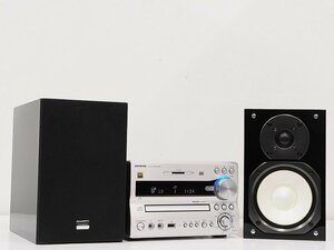 ■□ONKYO NFR-9TX/D-N8 ハイレゾ対応 Bluetooth搭載 ステレオコンポ オンキョー□■015730005Jm-2□■