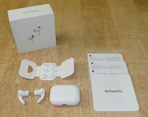 1円スタート 美品 AirPods Pro 第2世代 MTJV3J/A A3047 A3048 A2968 Apple ワイヤレスイヤホン