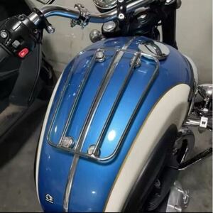 新品 クロムナット仕様 パーセルグリッド　キャリア　ロイヤルエンフィールド トライアンフ メグロ w650 SR400 エストレヤ スポーツスター