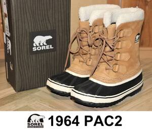 送料無料 即決【未使用】 SOREL ★ 1964 PAC 2 スノーブーツ (US5/22cm) ★ ソレル 税込定価1万9800円・品番NL1645-280 防寒 防水