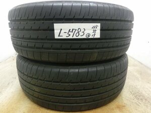 L-5783 溝あり 中古タイヤ ヨコハマ BluEarth-XT AEG1 235/55R19 105V (2本)