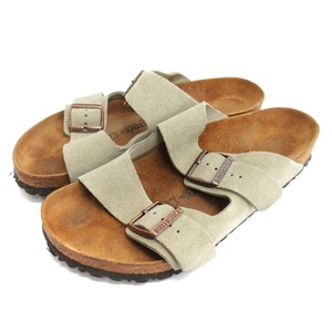 ビルケンシュトック BIRKENSTOCK アリゾナ サンダル スエード 26.5cm トープ 241126E 靴 メンズ