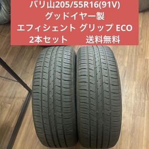 205/55R16(91V)グッドイヤー エフィシェントグリップECO EG02