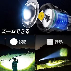 ☆超高輝度LED懐中電灯絶対の明るさと耐久性で安全と便利