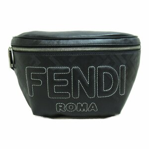 フェンディ ボディバッグ ブランドオフ FENDI レザー ウエストバッグ ボディバッグ レザー メンズ レディース