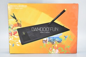 未使用？Wacom ワコム ペンタブレット Sサイズ Bamboo Fun バンブー CTH-470/K1 ブラック RO-290G/717