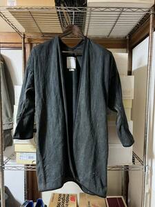 Visvim Sanjuro Coat (N.D.) Dk. Indigo 1 藍染　泥染　天然染　麻世妙　コート　レア