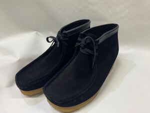 美品　【クラークス】Clarks 靴 27.5cm ワラビー wallabees ハイカットシューズ スエード メンズ UK 9 1/2 