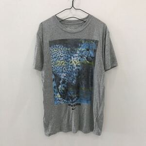 RN360 NIKE 半袖プリントTシャツ グレー メンズ M