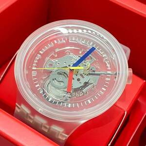 【11656】 Swatch スウォッチ BIG BOLD JELLYFISH ビック・ボールド ジェリーフィッシュ SO27E100 クオーツ 動作品 中古 