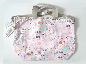 Lesportsac　未使用　レスポートサック　EASY CARRY TOTE Fifi Pool Party　うさぎ　イージーキャリートート