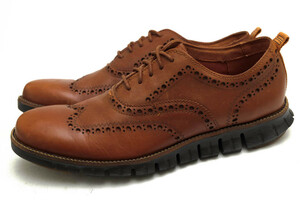 COLE HAAN コールハーン ビジネスシューズ ZeroGrand Wingtip Oxford ゼログランド ウイングチップ オックスフォード 牛革