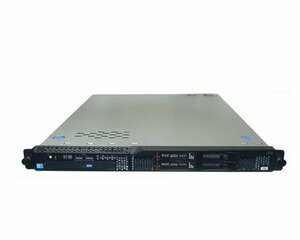 【JUNK】IBM System x3250 M4 2583-PAY Xeon E3-1220 V2 3.1GHz メモリ 12GB HDD 300GB×1 (SAS 2.5インチ) DVDマルチ