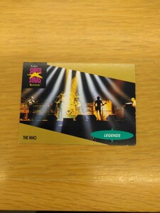 pro set super stars muricards music cards legends 19 the who トレカ フー