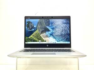 □ジャンク HP EliteBook 830 G6 Win11 Intel Core i7-8565U 1.80GHz メモリ16GB SSD512GB 13.3インチ カメラ AC付属
