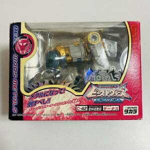 【中古品】トランスフォーマー ビーストウォーズ メタルス C-42 密林巡査員 メタルスチータス フィギュア ロボット タカラ 希少 レア